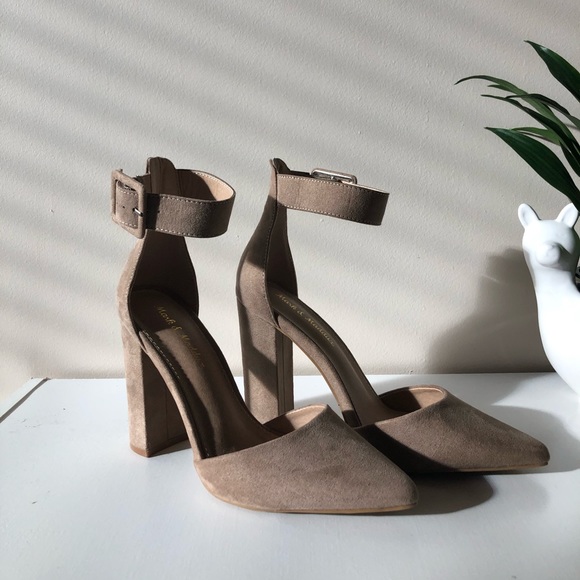 Taupe Heels - Picture 2 of 4